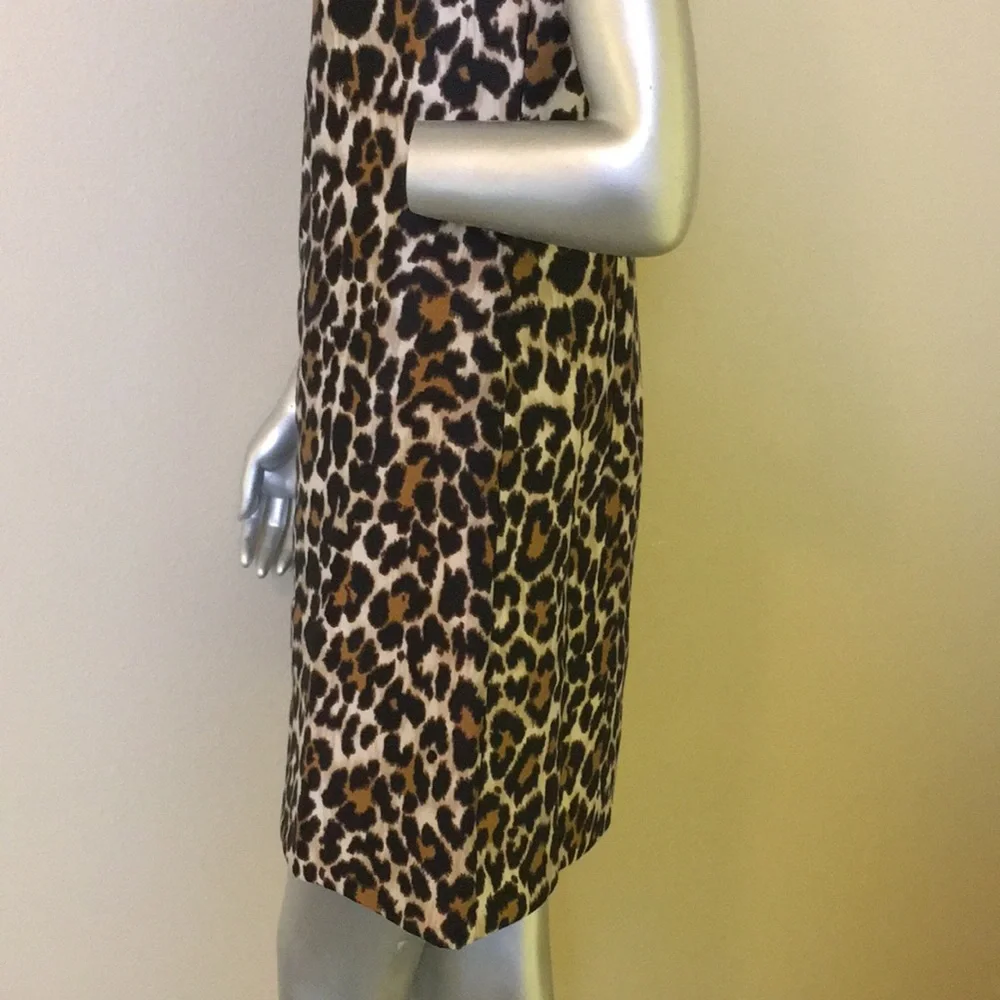J. Crew Leopard Shift Dress